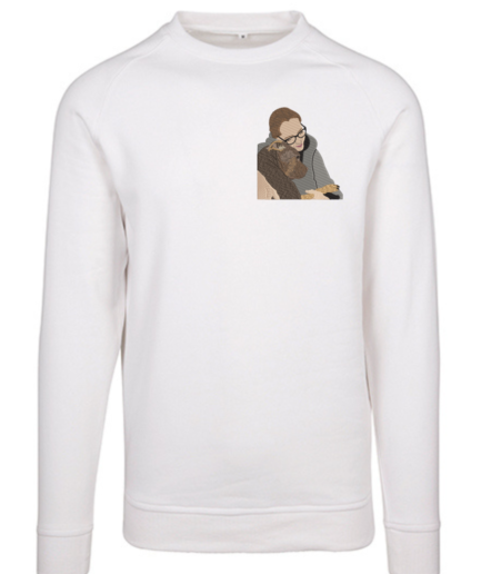 Bluza bez kaptura haft Twojego zwierzaka + postać