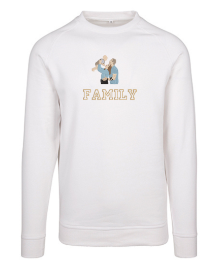 Bluza/T-shirt z haftem FAMILY + Wasze zdjęcie