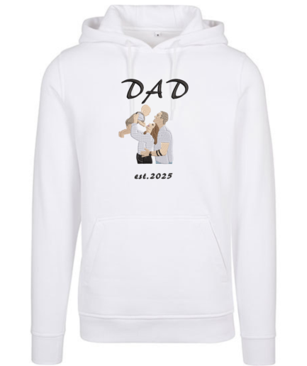 Bluza/koszulka z haftem DAD+ data + Wasze zdjęcie