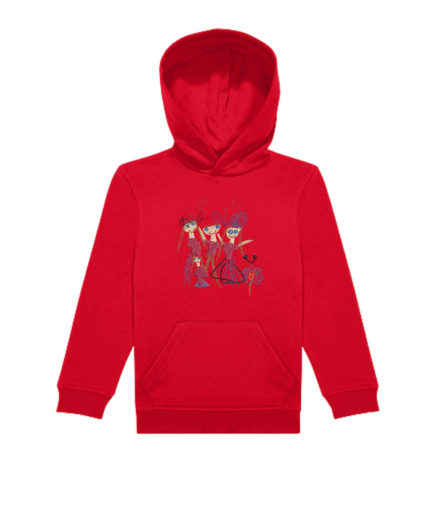 Bluza dziecięca z haftem rysunku