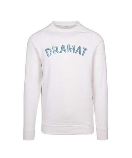 Bluza bez kaptura haftem 3D "Dramat"